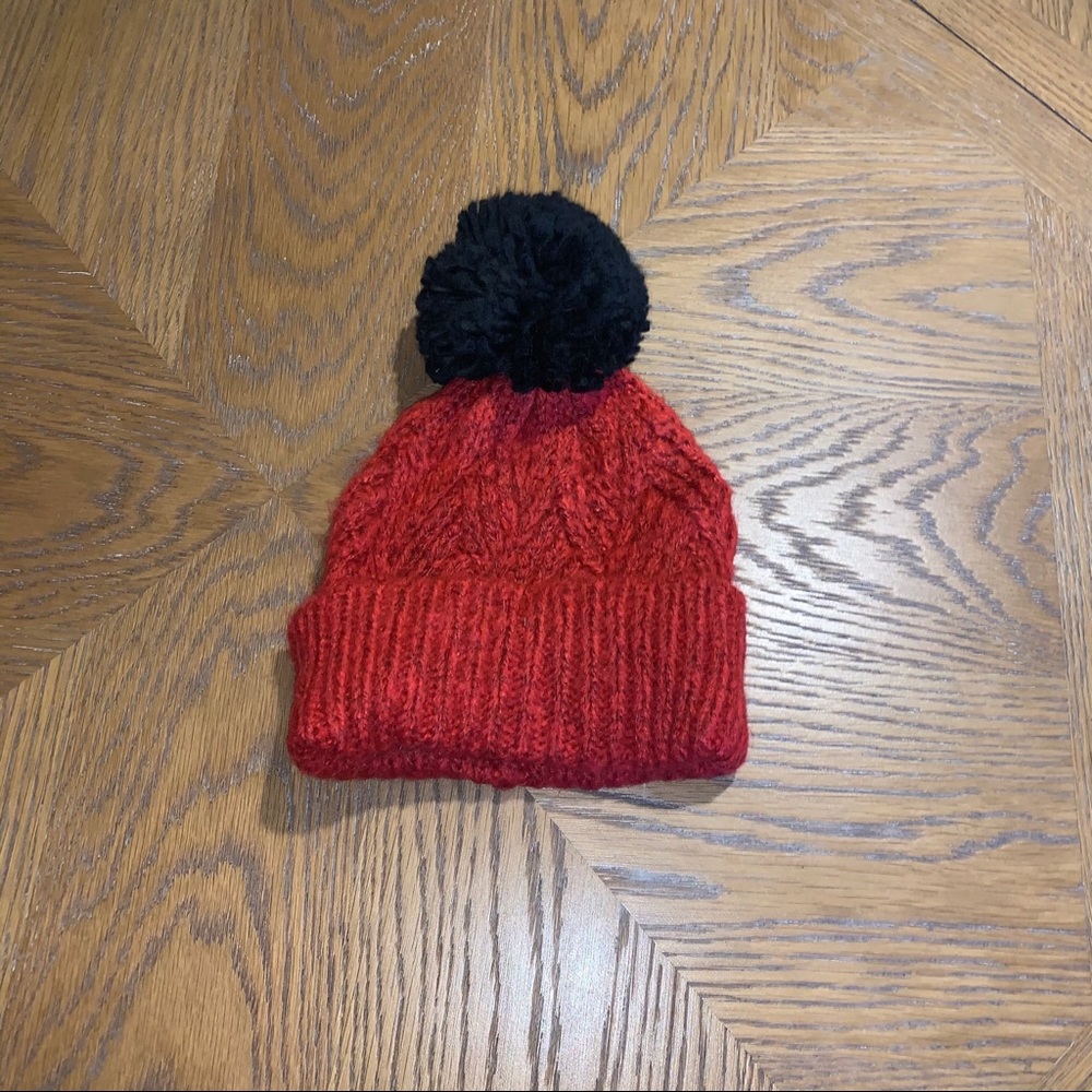 Red beanie